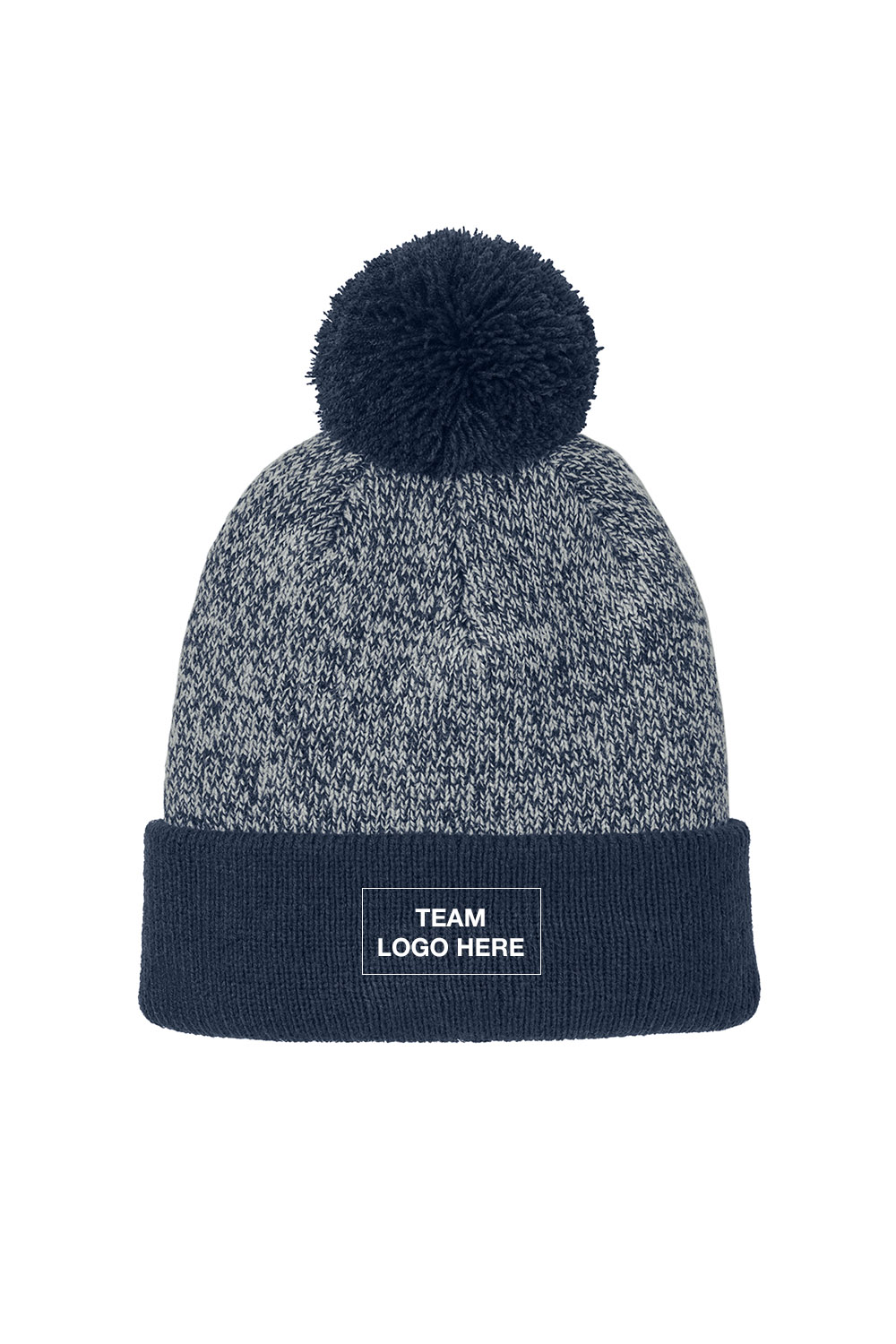 Sport-Tek® Halftime Heather Pom Beanie